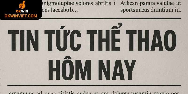 Sơ lược tin tức thể thao tuần này tại Okwin
